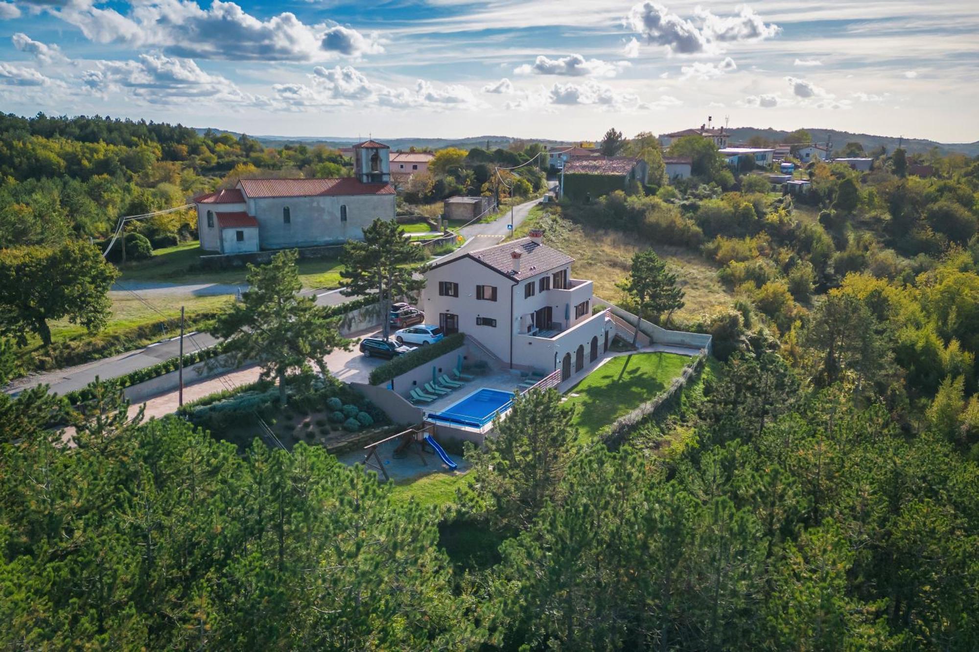 Luxury Villa Gradin Gračišče Exterior foto